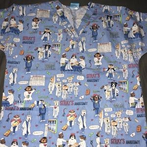 HQ Scrub top Small